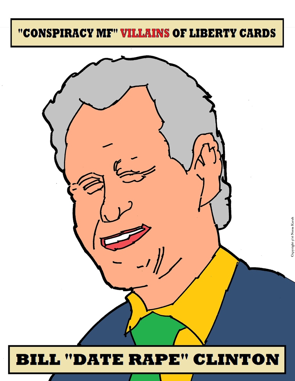 Collector Card #9: Bill Clinton