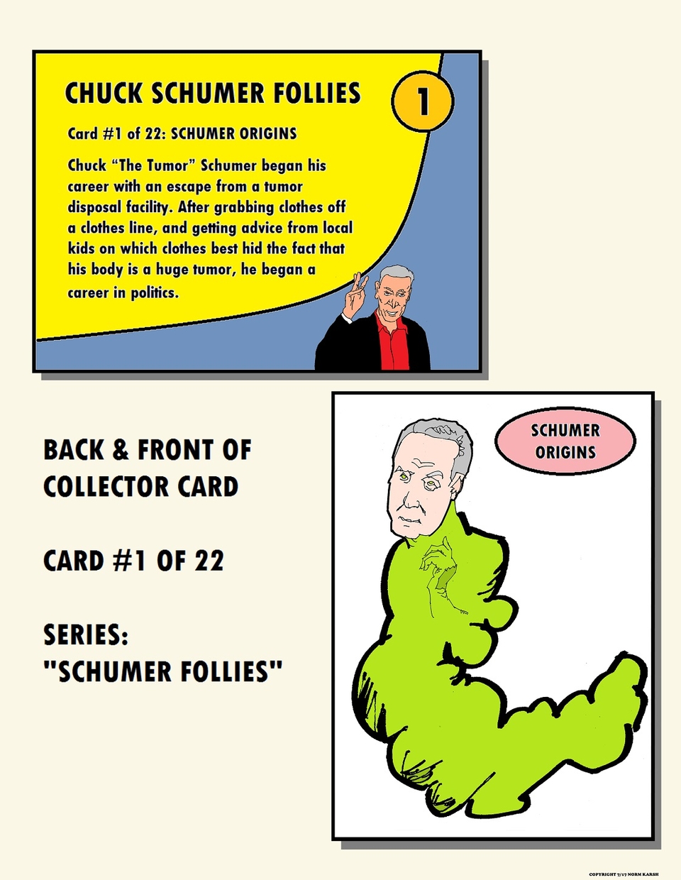 Schumer card #1