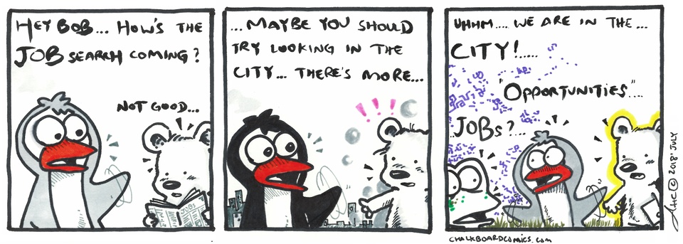 Job in the city