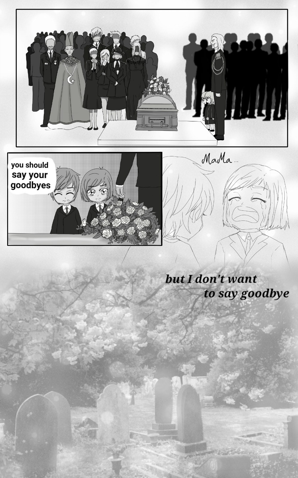 I don't want to say goodbye 