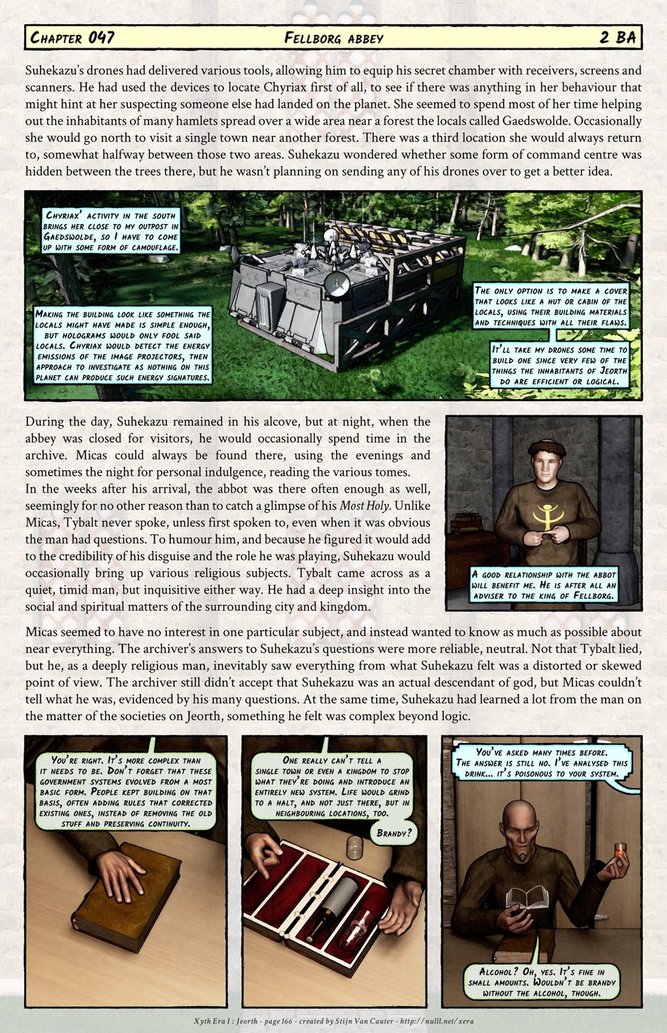 Chapter 047 : Fellborg abbey (2 BA)