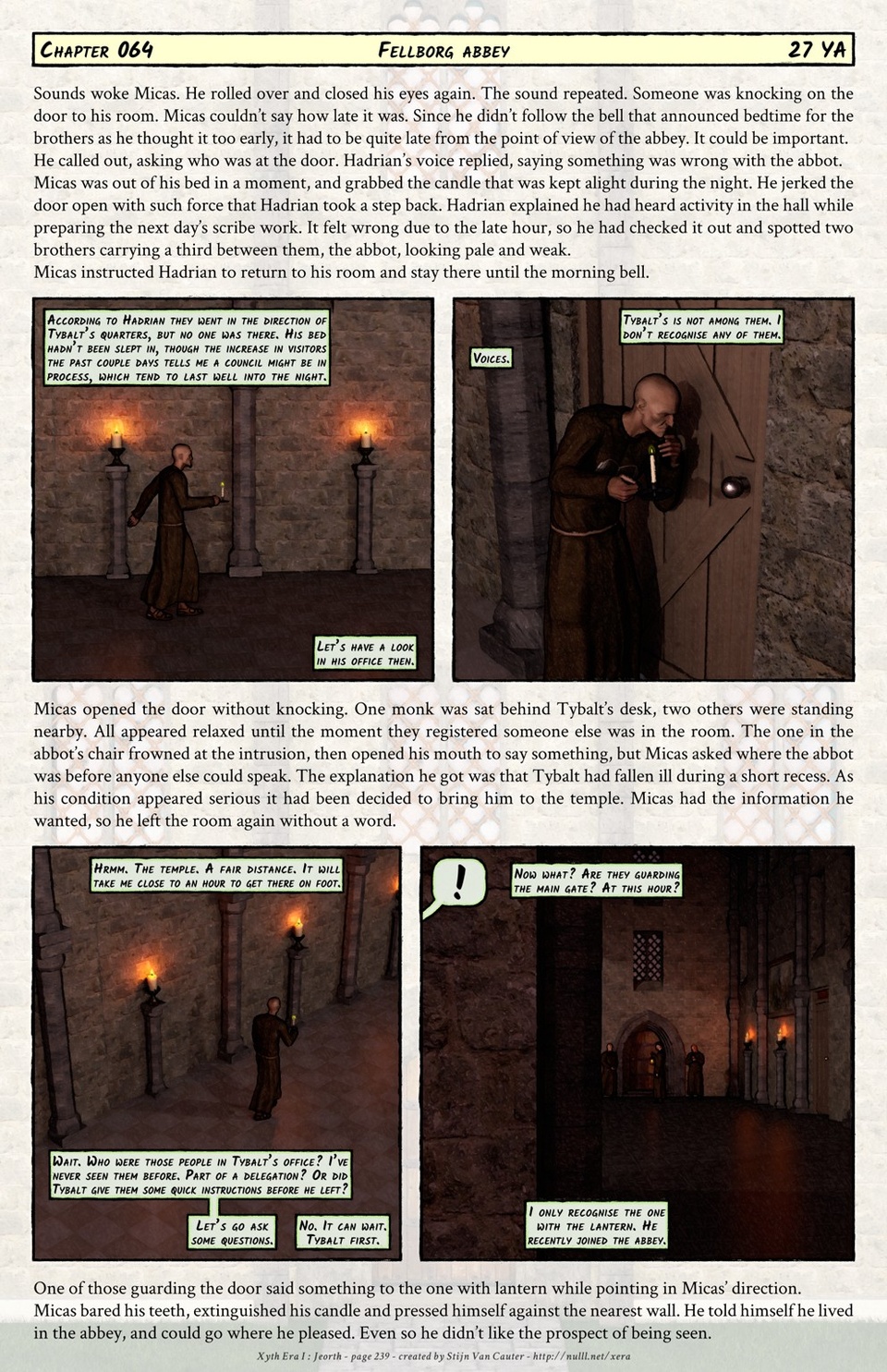 Chapter 064 : Fellborg abbey (27 YA)