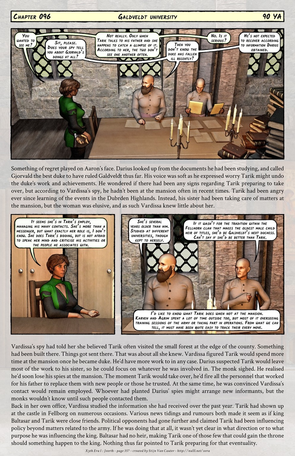 Chapter 096 : Galdveldt university (90 YA)