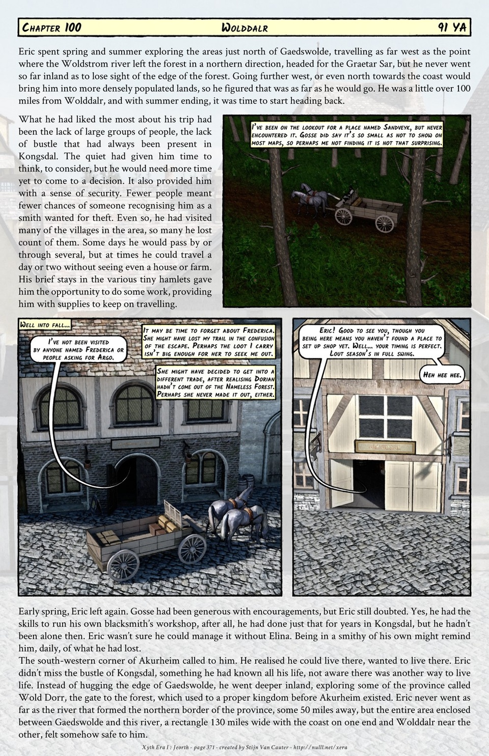 Chapter 100 : Wolddalr (91 YA)