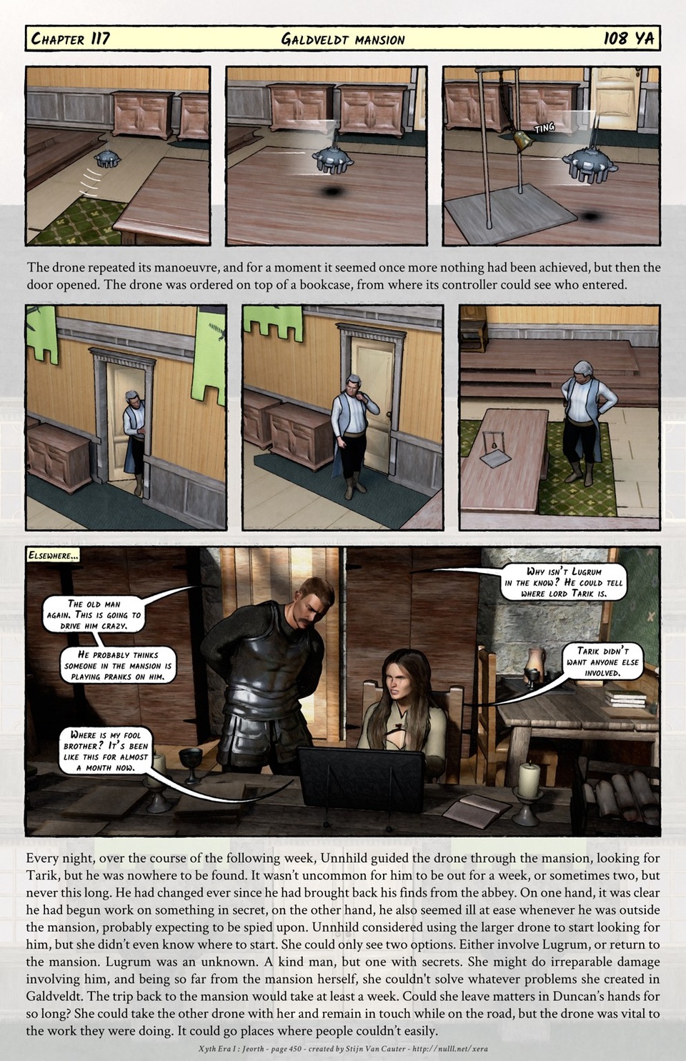 Chapter 117 : Galdveldt mansion (108 YA)