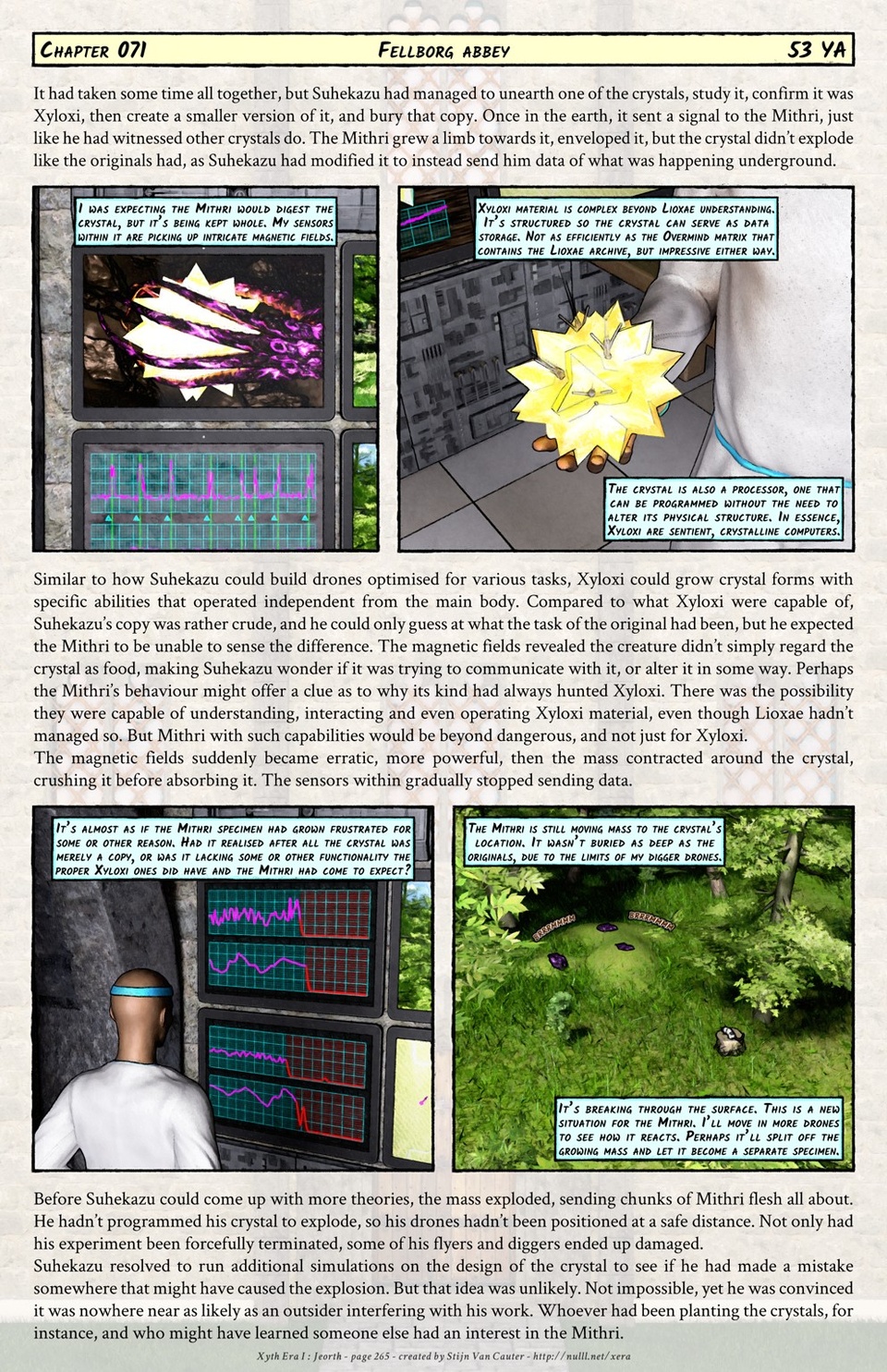 Chapter 071 : Fellborg abbey (53 YA)