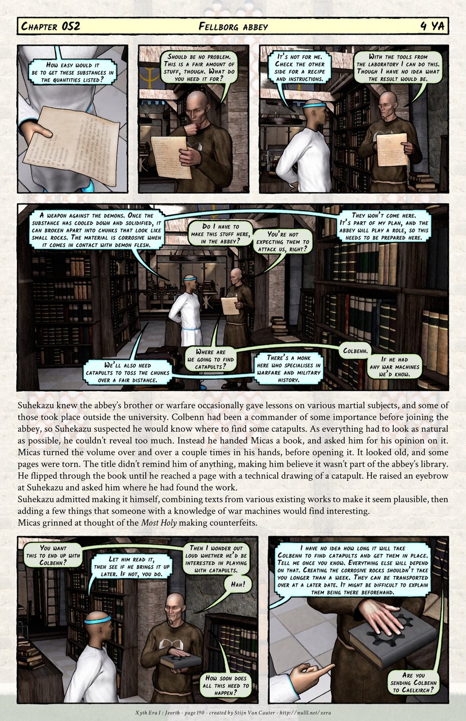 Chapter 052 : Fellborg abbey (4 YA)