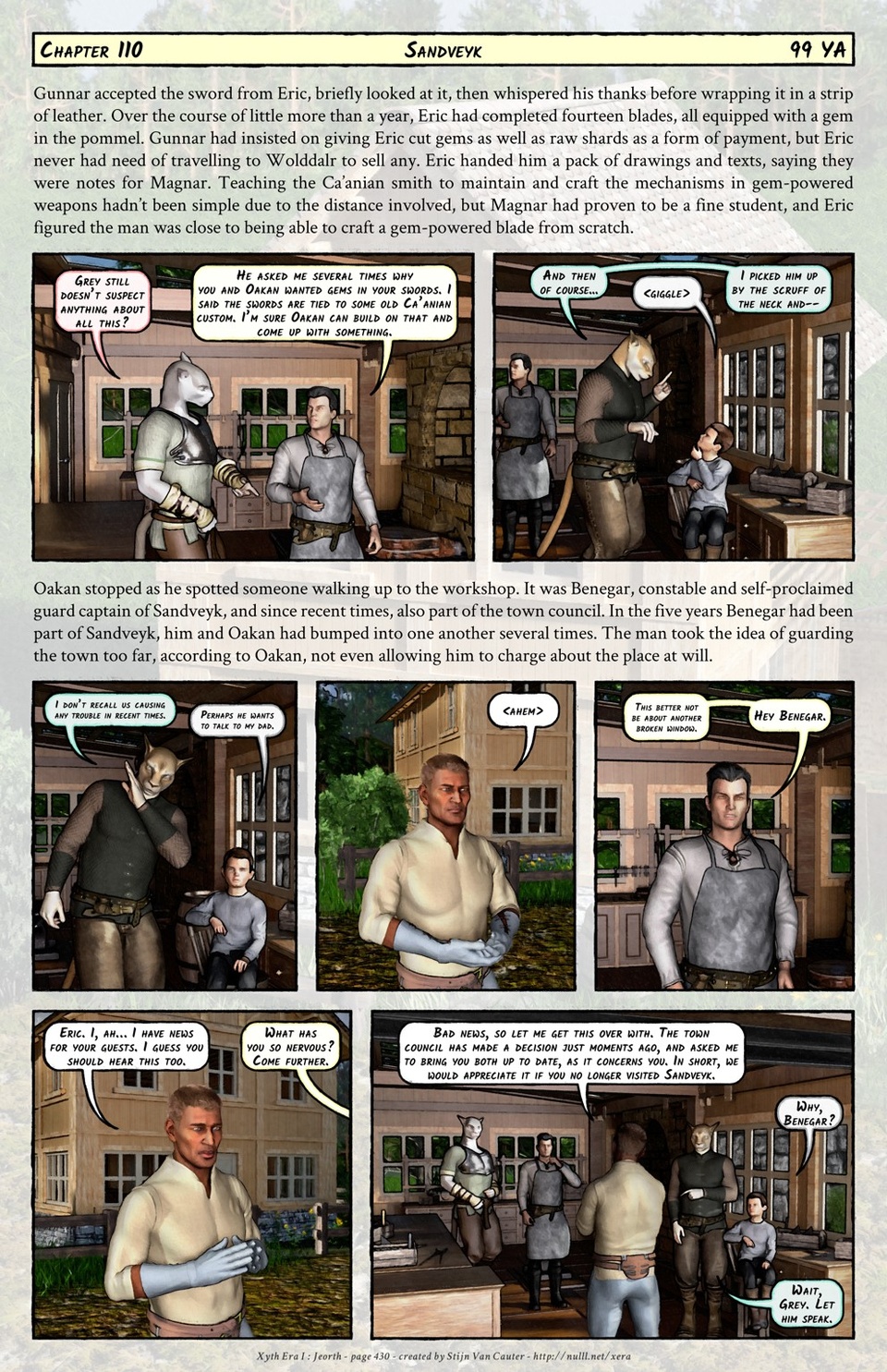 Chapter 110 : Sandveyk (99 YA)