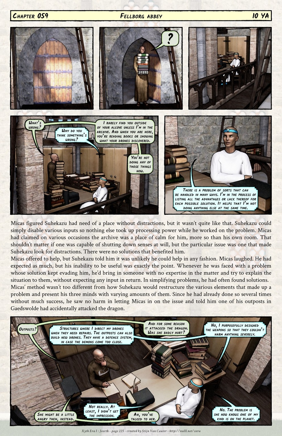 Chapter 059 : Fellborg abbey (10 YA)