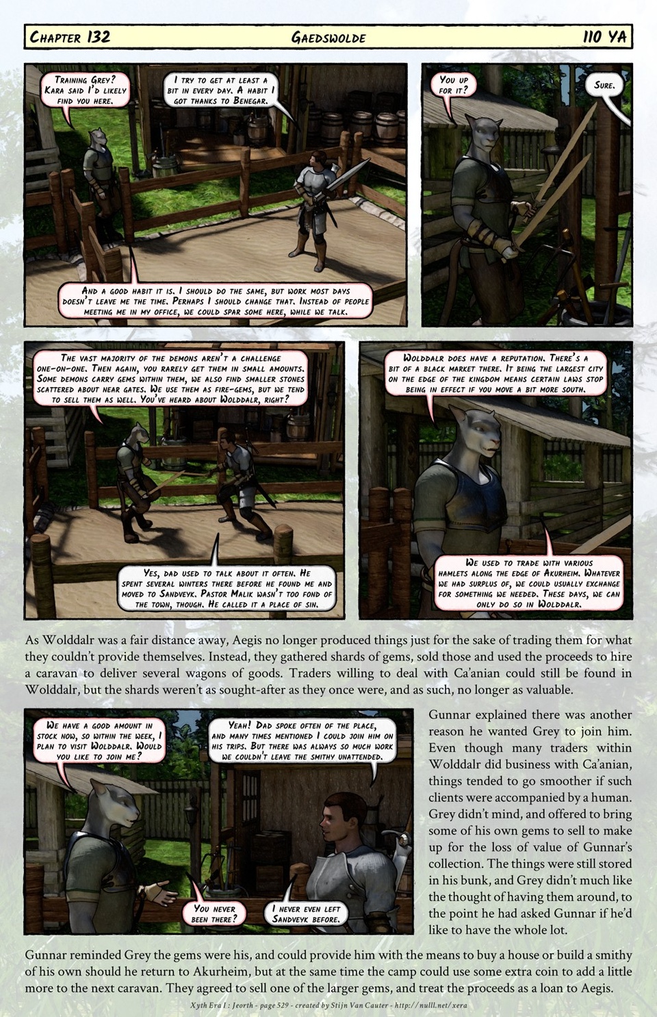 Chapter 132 : Gaedswolde (110 YA)