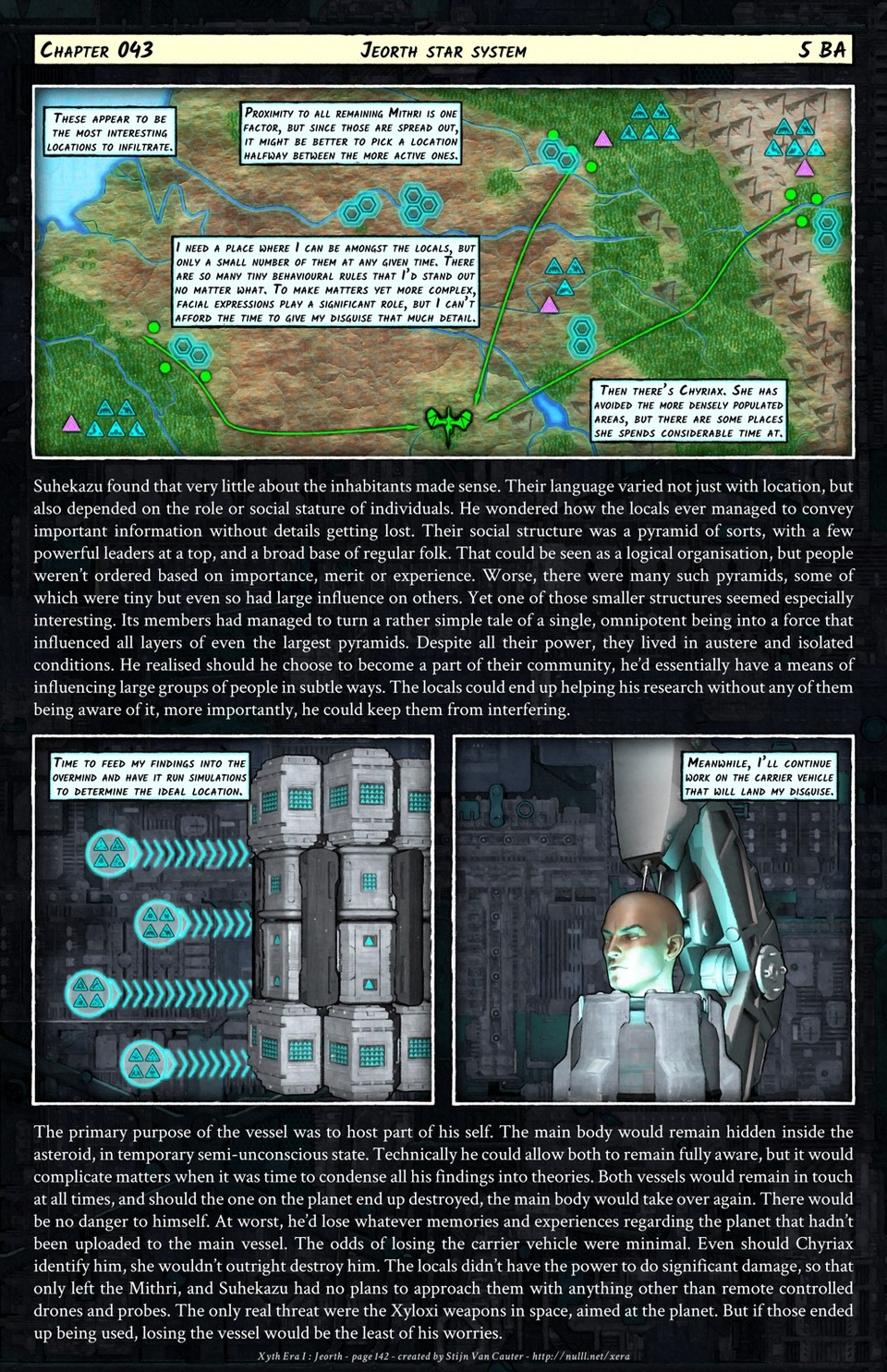 Chapter 043 : Jeorth star system (5 BA)