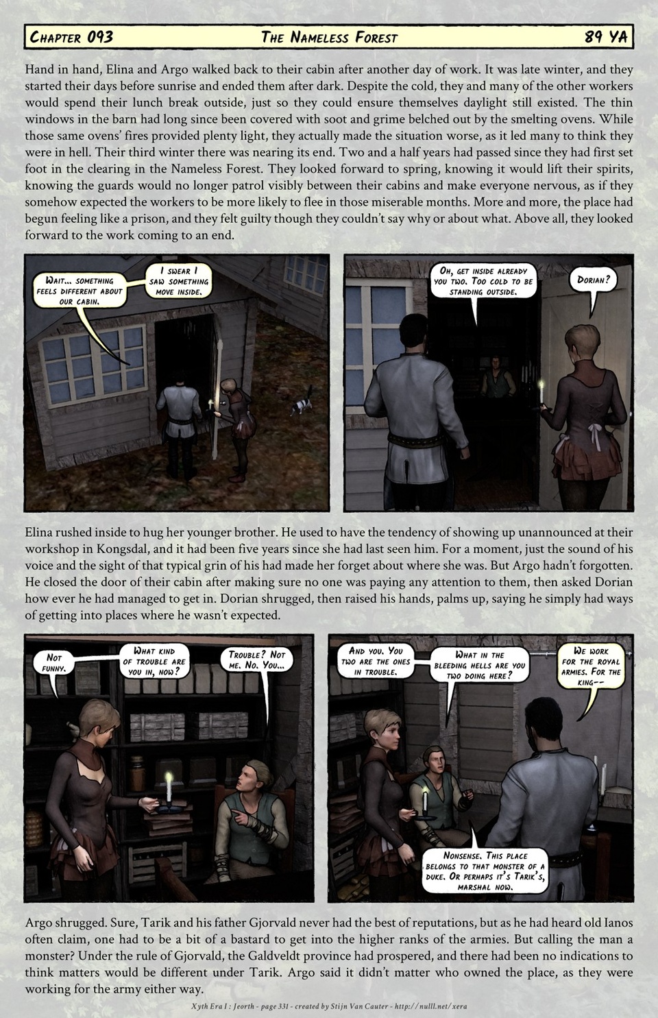 Chapter 093 : The Nameless Forest (89 YA)