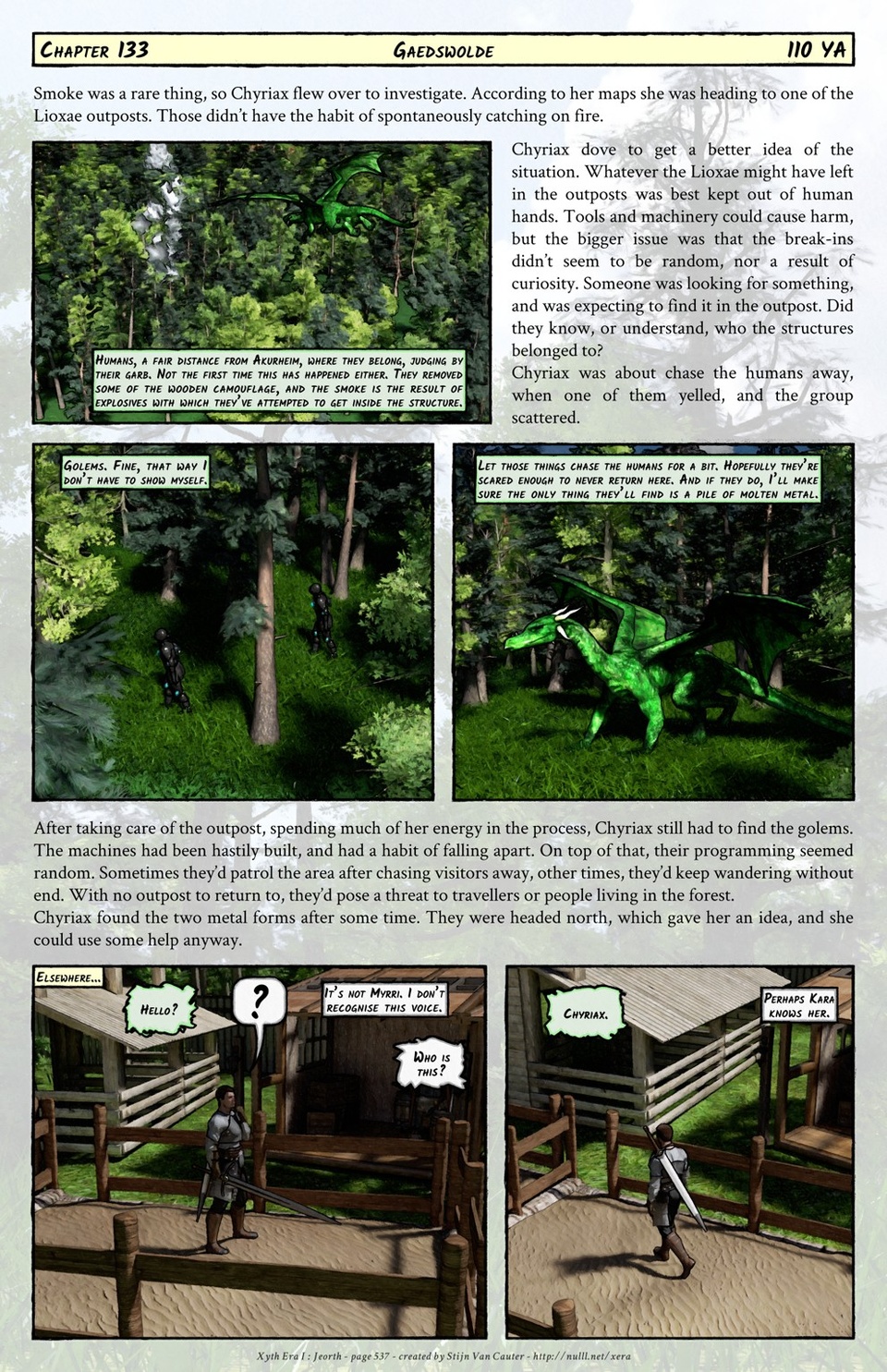 Chapter 133 : Gaedswolde (110 YA)