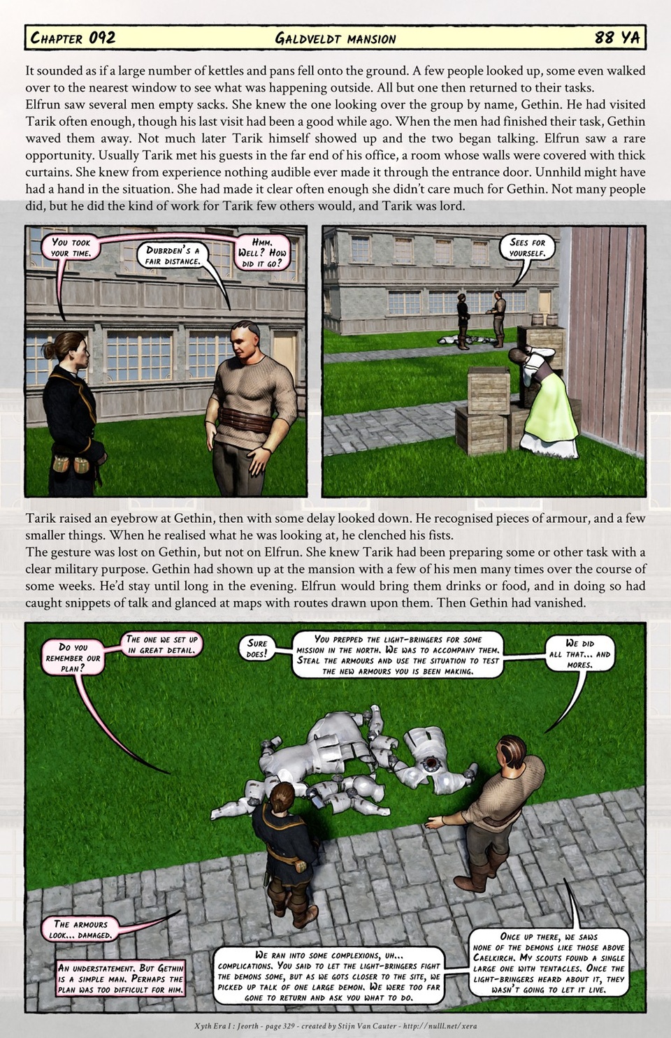 Chapter 092 : Galdveldt mansion (88 YA)