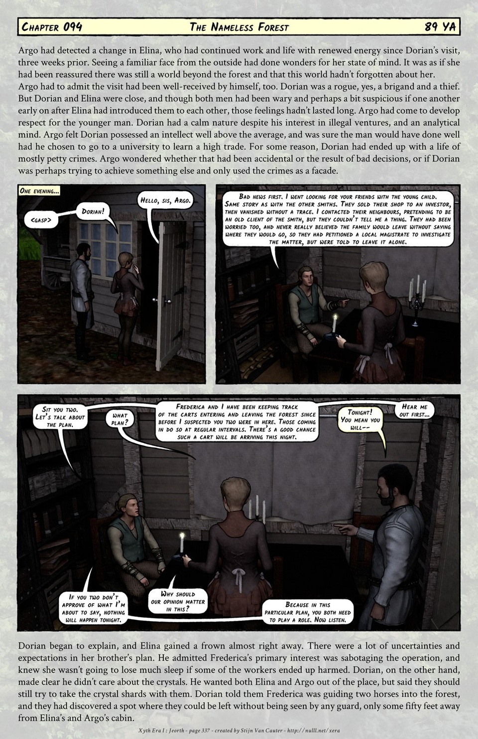 Chapter 094 : The Nameless Forest (89 YA)