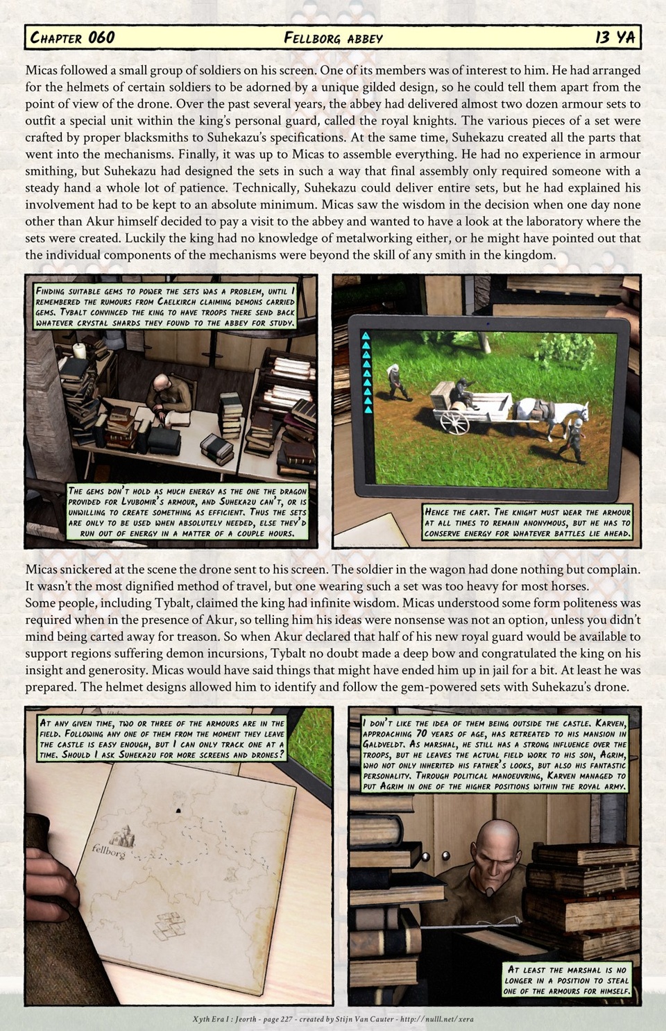 Chapter 060 : Fellborg abbey (13 YA)