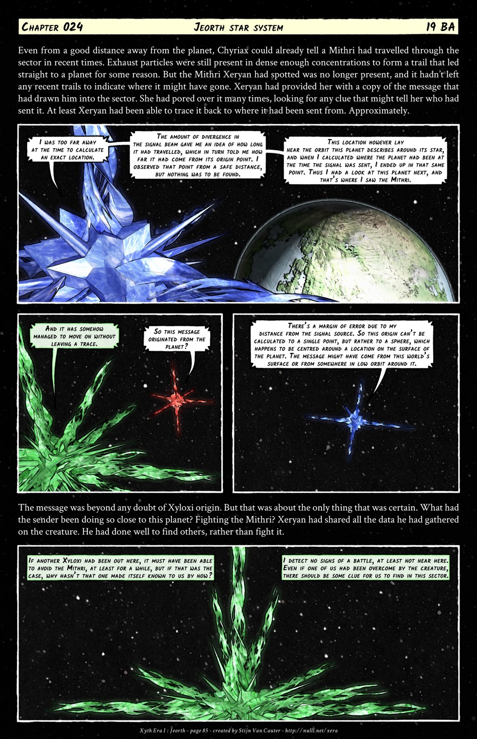 Chapter 024 : Jeorth star system (19 BA)