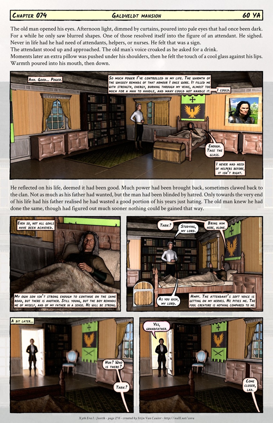 Chapter 074 : Galdveldt mansion (60 YA)