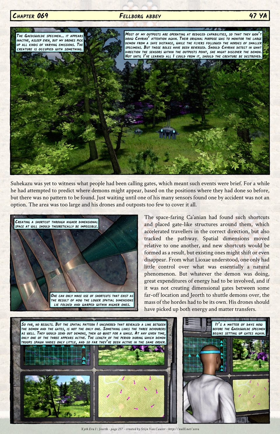 Chapter 069 : Fellborg abbey (47 YA)