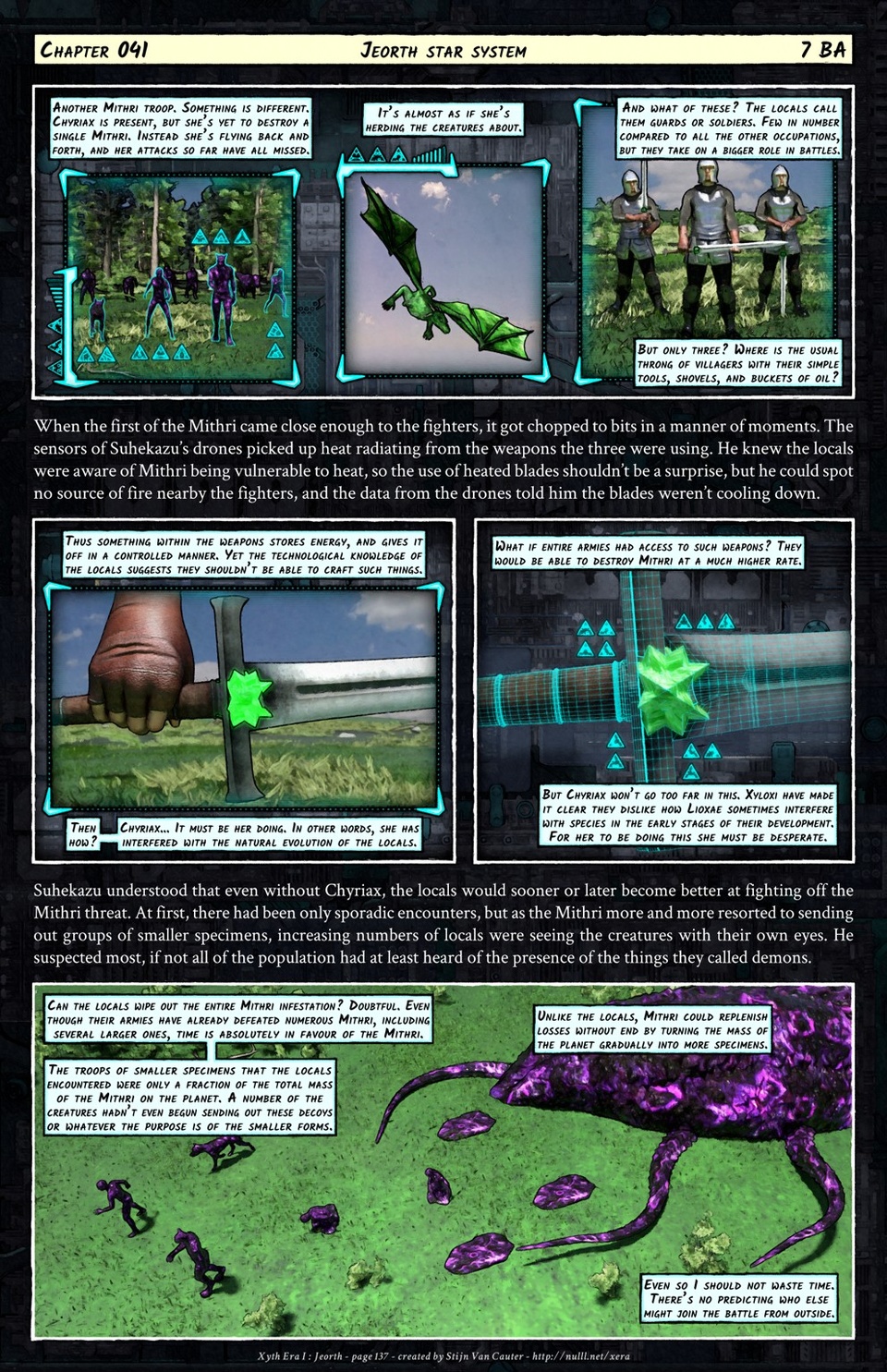 Chapter 041 : Jeorth Star System (7 BA)