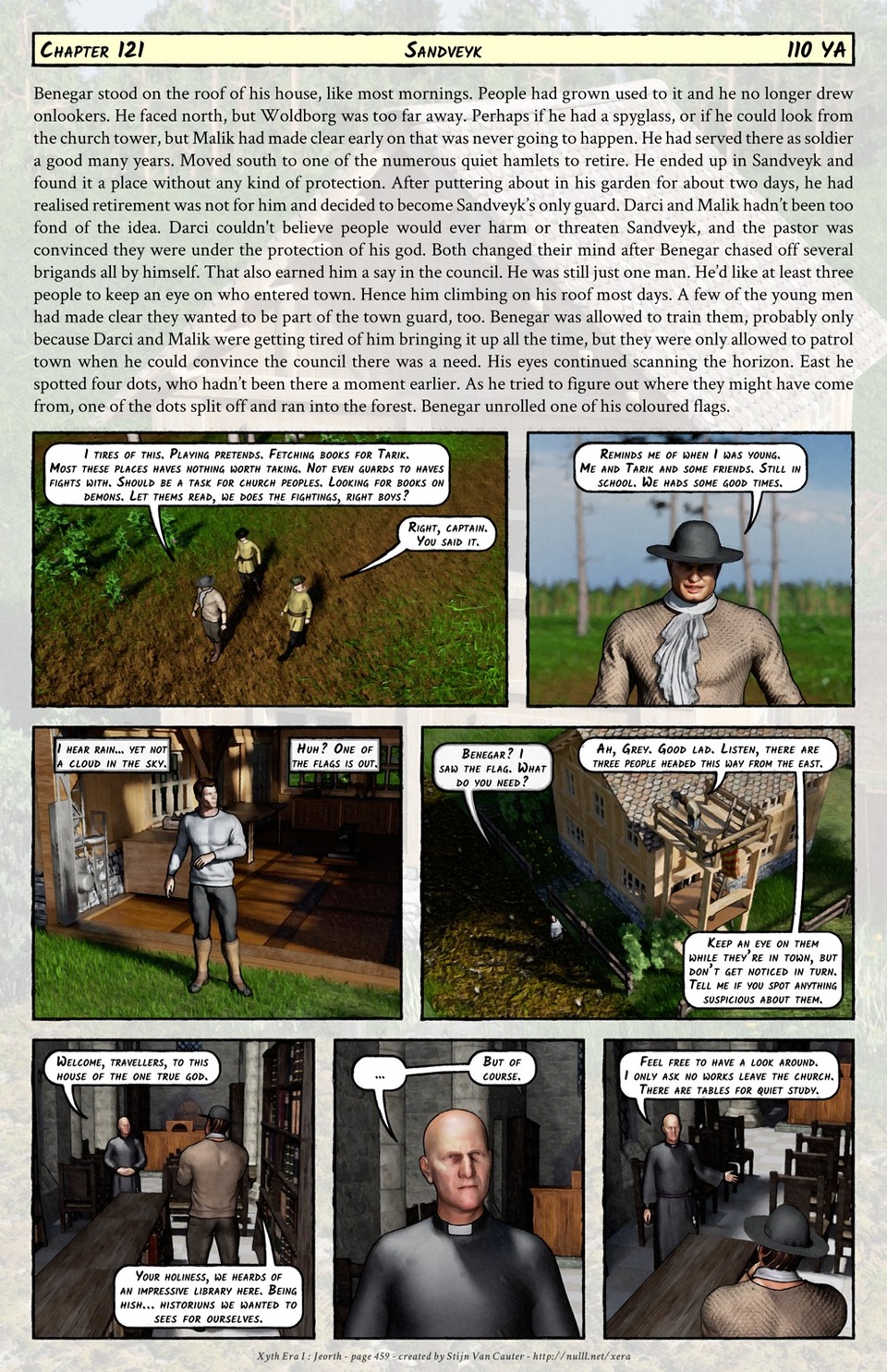 Chapter 121 : Sandveyk (110 YA)