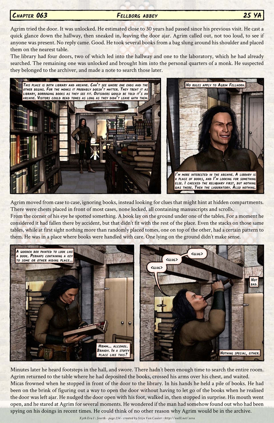 Chapter 063 : Fellborg abbey (25 YA)