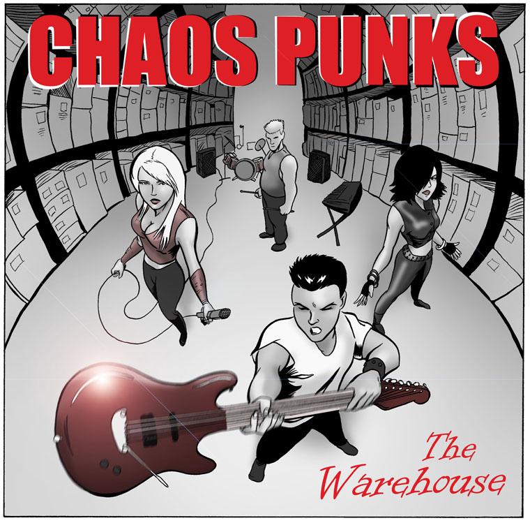 Bonus Art - The cover to Chaos Punks first album!