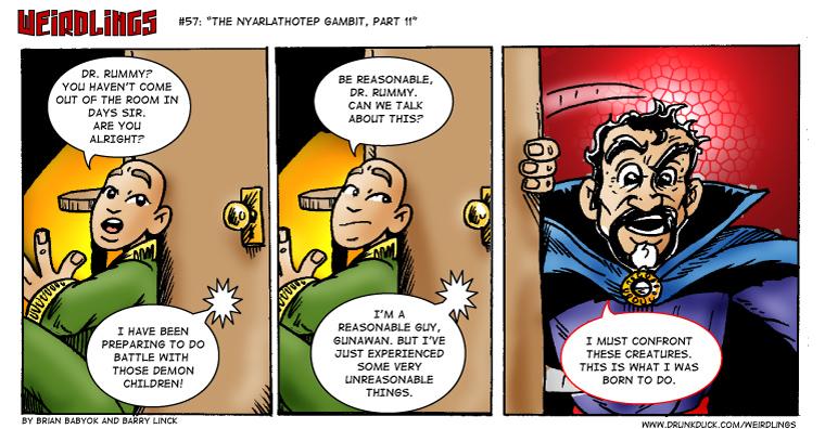The Nyarlathotep Gambit, Part 11