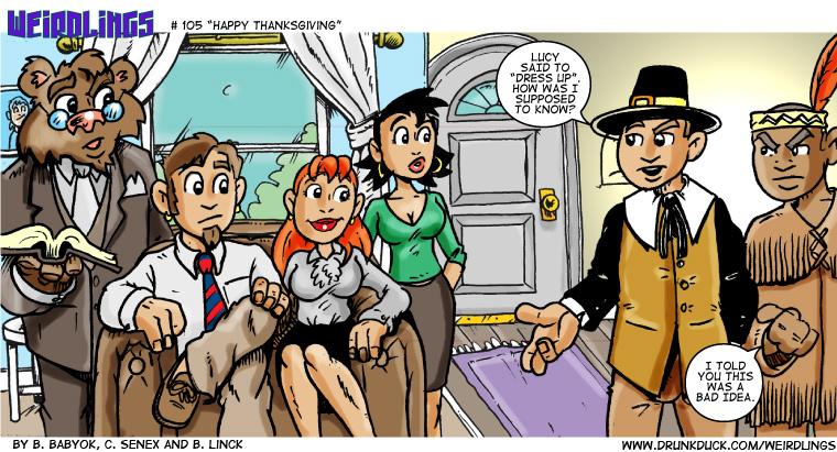 "Happy Thanksgiving!"