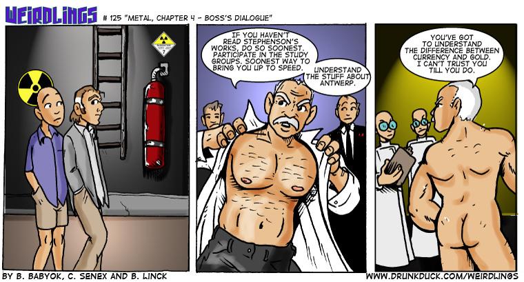Metal, Chapter 4 - Boss's Dialogue