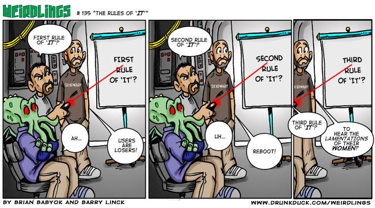 Four Rules of I.T.