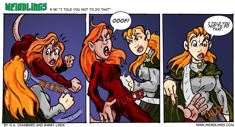 I told you not to do that