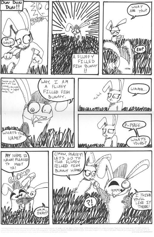 Fluffy filled fish bunnies 2
