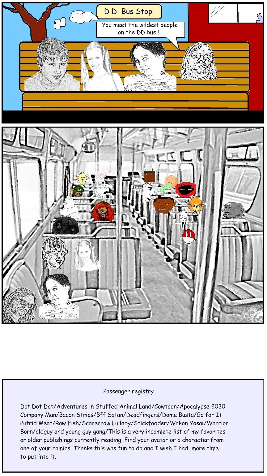 The oldguy gang take the bus  #21