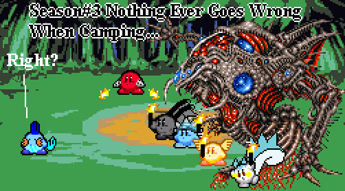 Season 3 Nothing ever goes wrong when camping!?