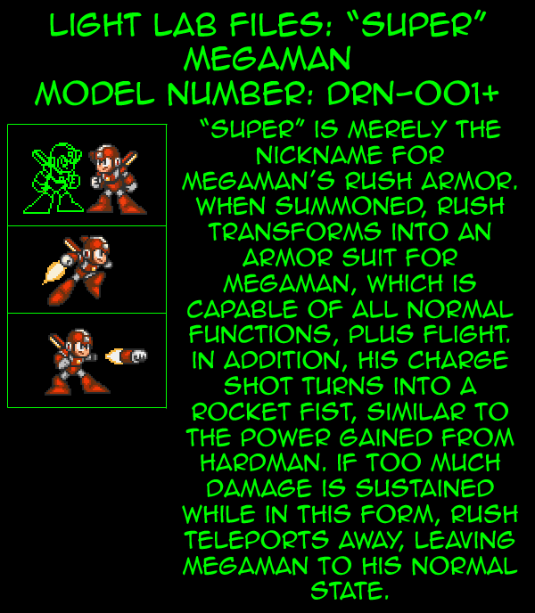 Light Lab Files: "Super" Megaman