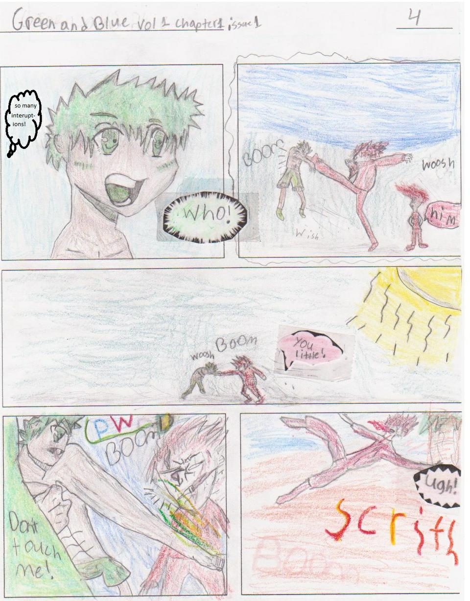 Green and Blue vol 1 chapter 1 issue 1 page 4