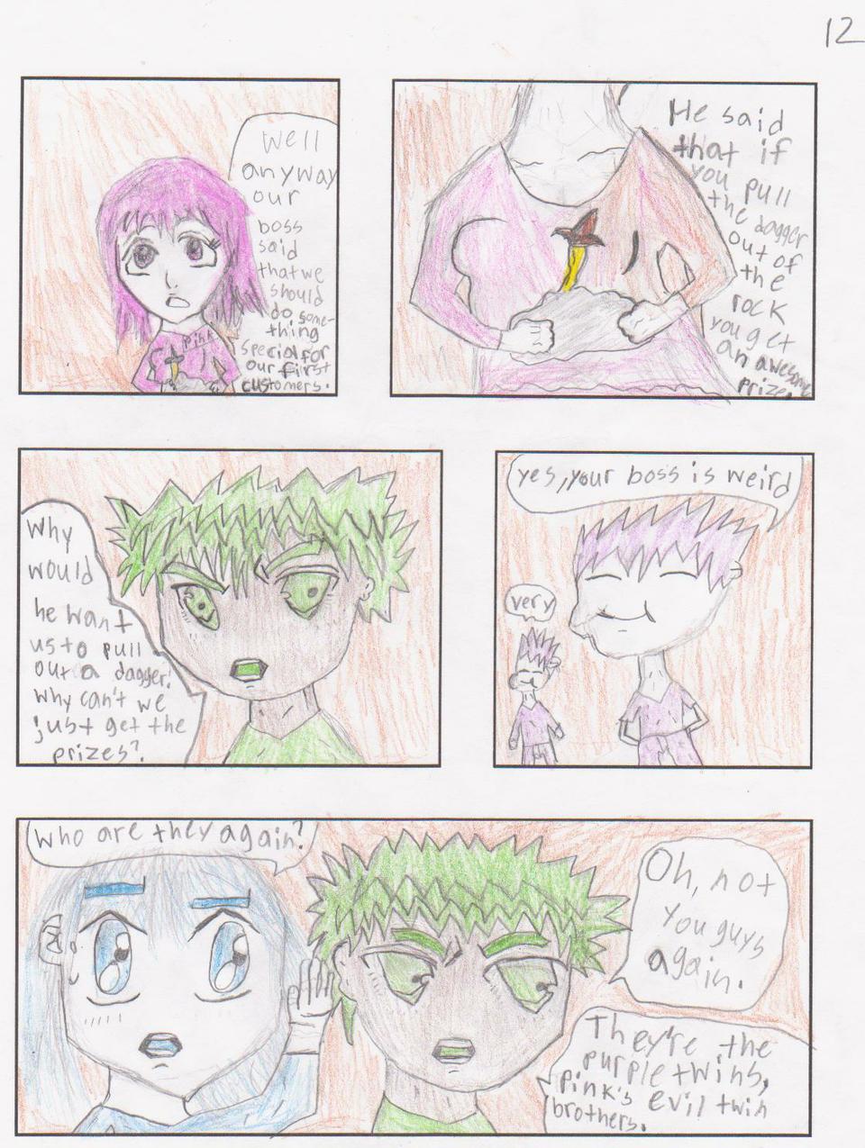 Green and Blue vol 1 chapter 2 issue 1 page 12