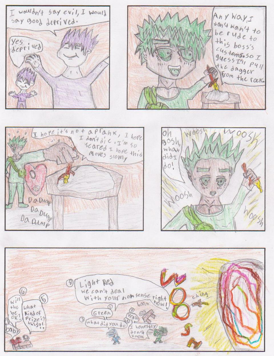Green and Blue vol 1 chapter 2 issue 1 pg 12