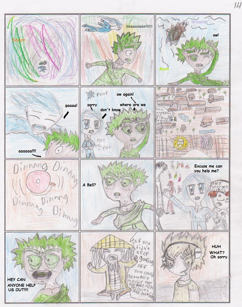Green and Blue vol 1 issue 1 chapter 2 page 14