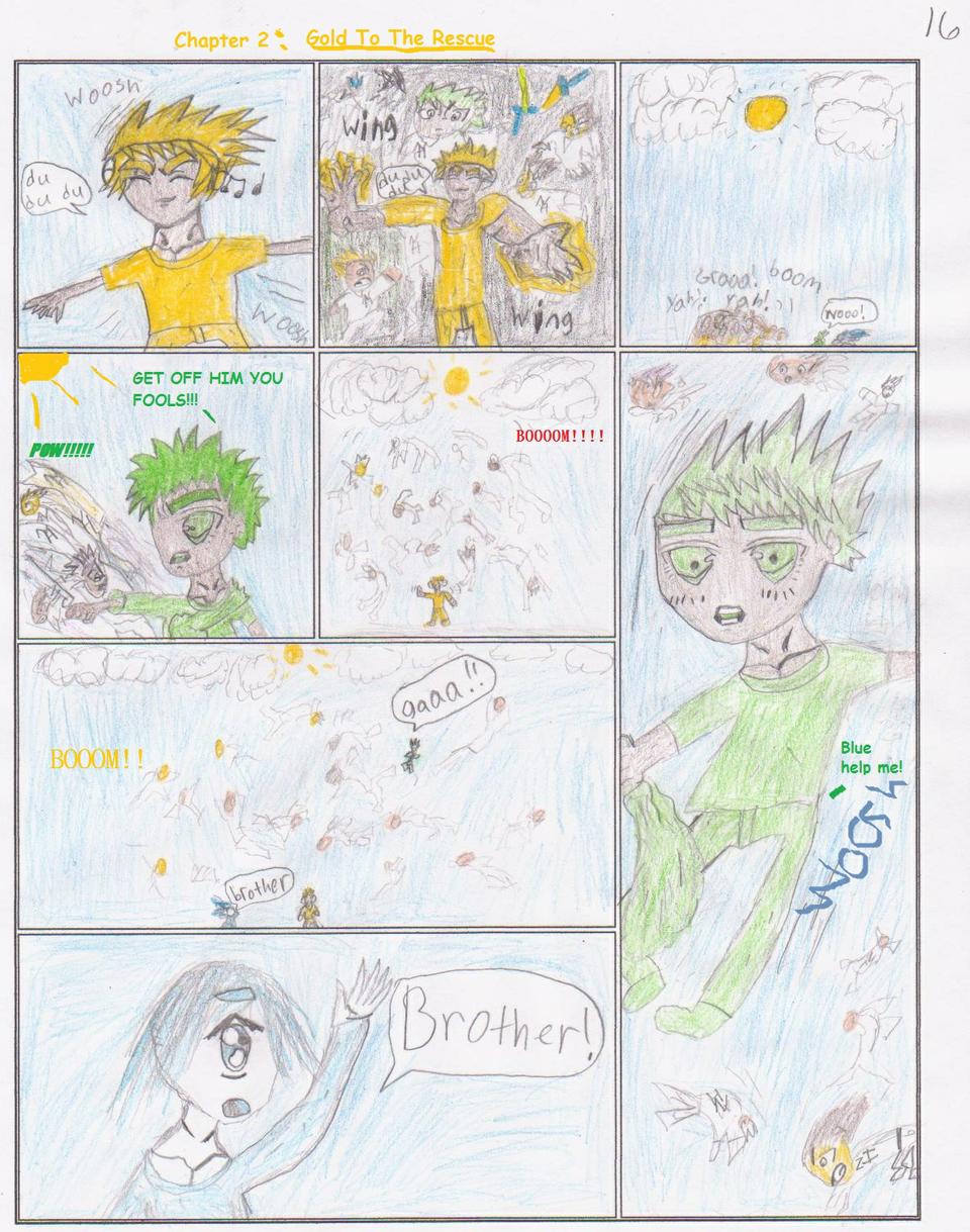 Green and Blue vol 1 issue 1 chapter 2 page 16