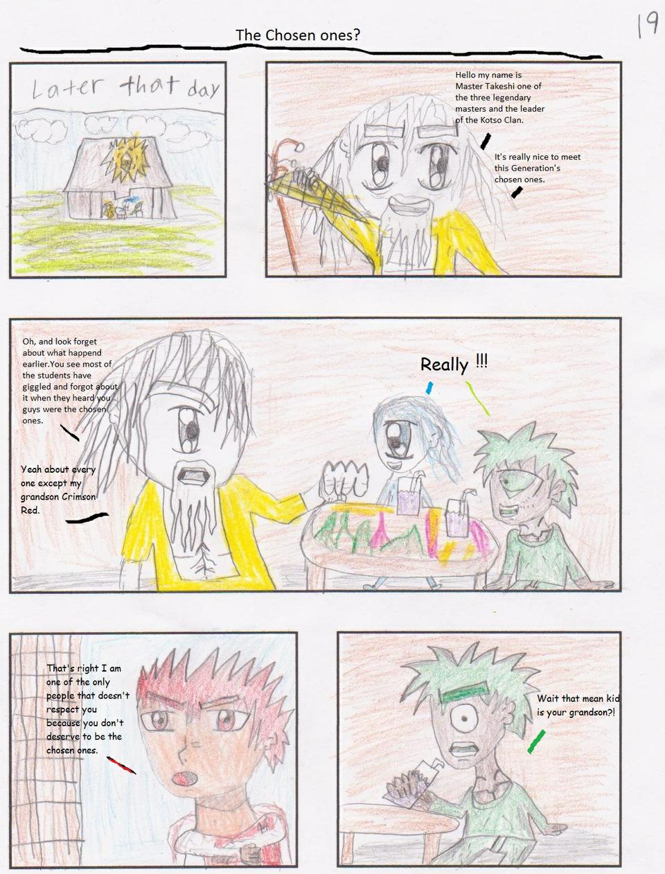 Green and Blue vol 1 issue 1 chapter 2  page 19