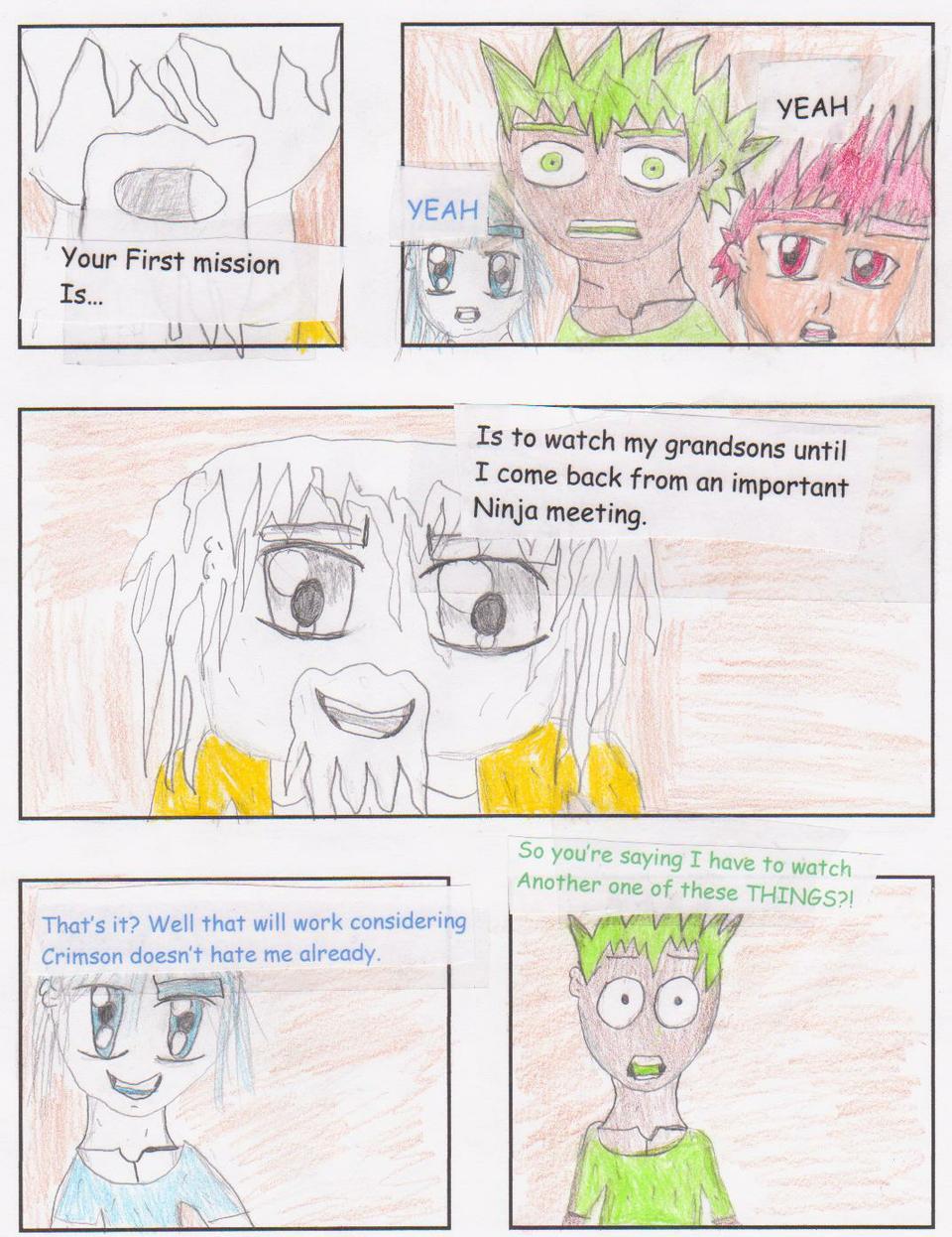 Green and Blue vol 1 issue 1 chapter 3 page 21