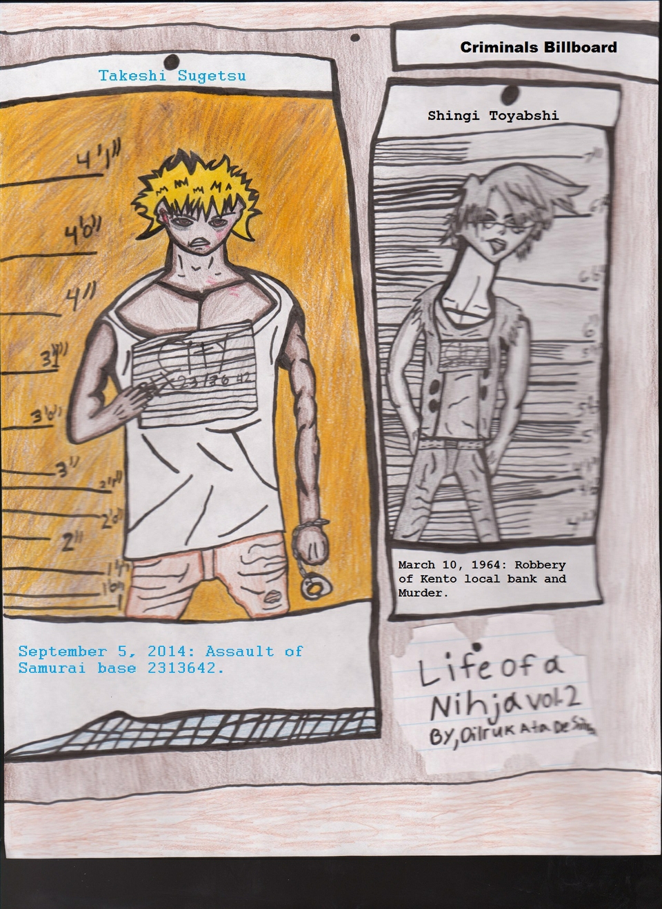 Life of a Ninja Volume 2 Cover