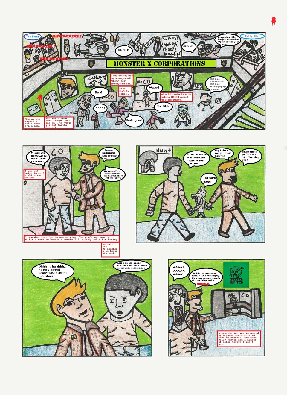 page 8 :The Cubicle