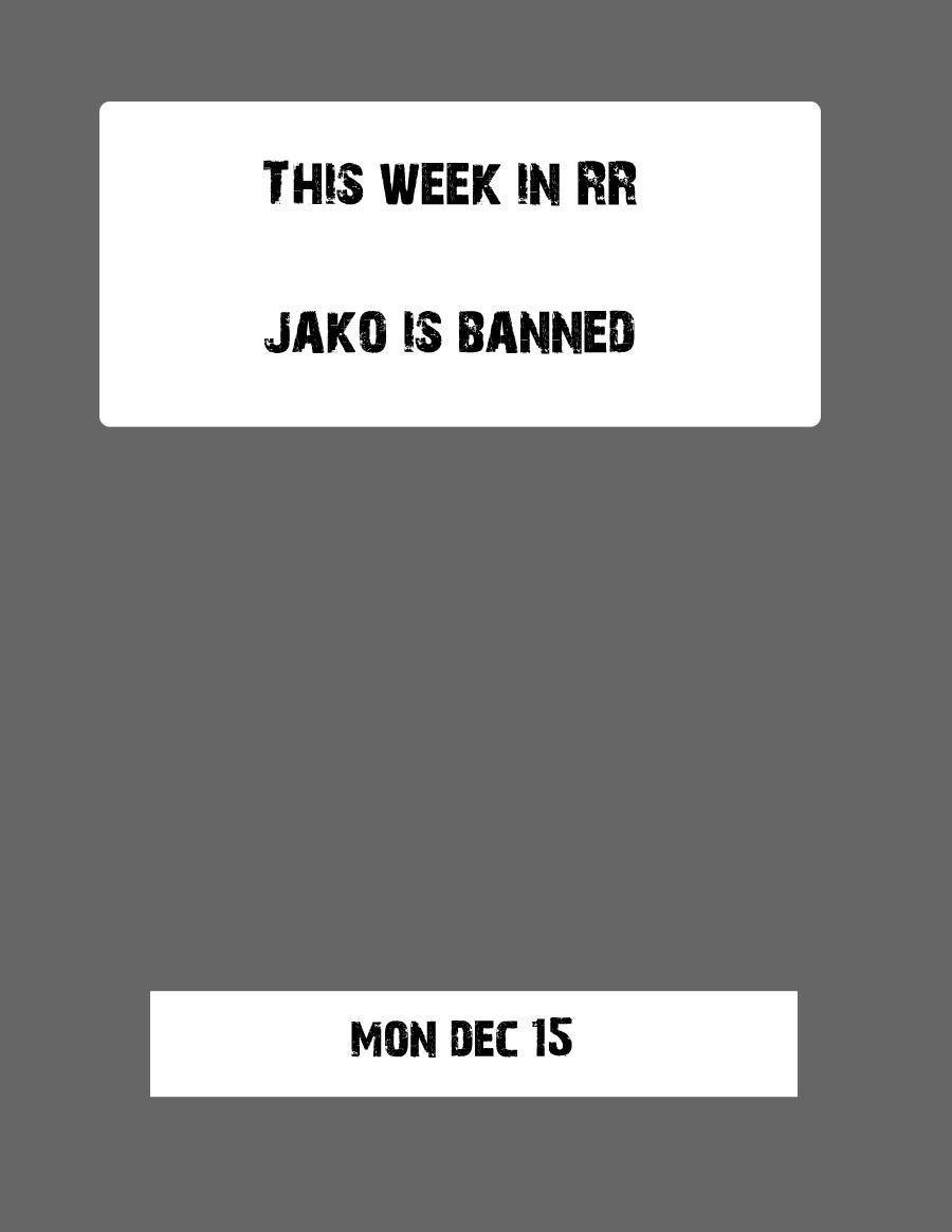 Dec 15:  Banned