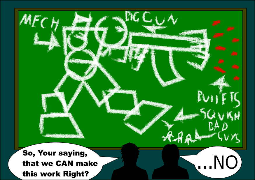 Chalk Board 01 - Cunning Plans.