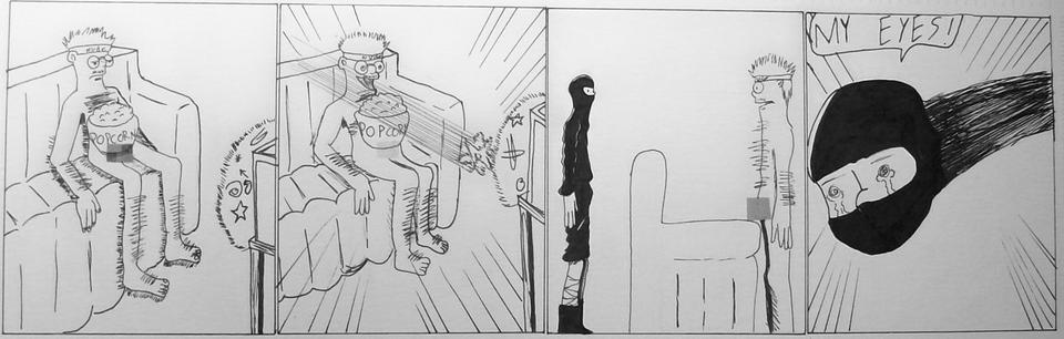 The Ninja And The Nudist page 1 they meet