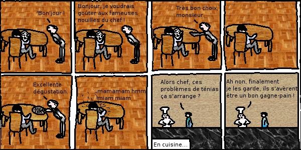 Les nouilles du chef