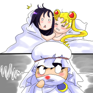 31. Sailor Moon is enjoying herself